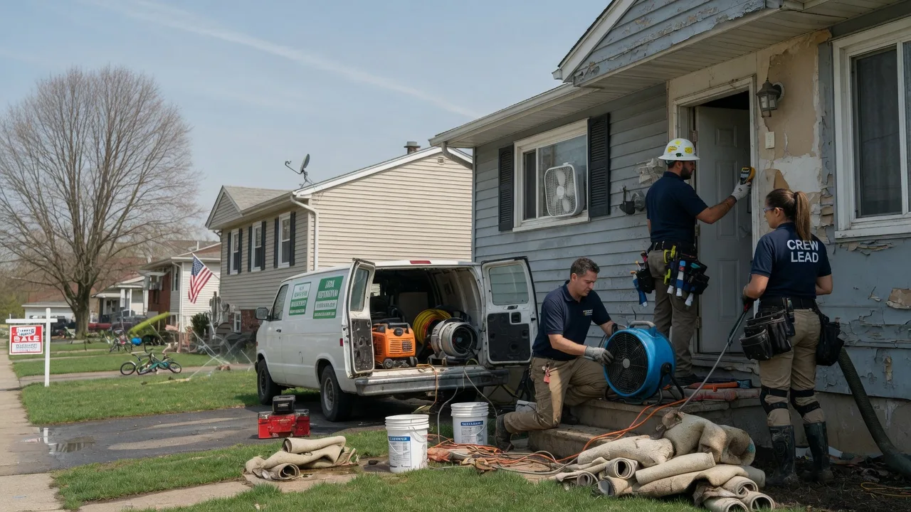 Flood Cleanup in Parryville, PA near me